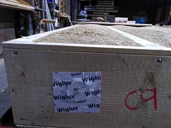 Prefab paneel met ThermoStro